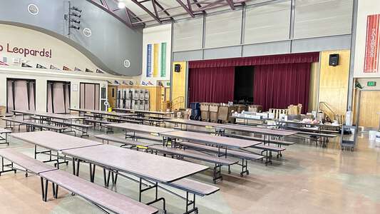 Lone Tree Elementary School Multi-Purpose Room in Antioch