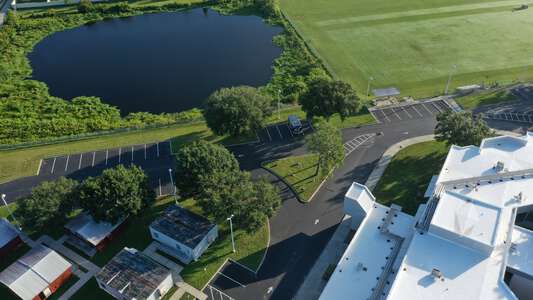 Seven Springs Middle School Parking Lot - Back in New Port Richey 2