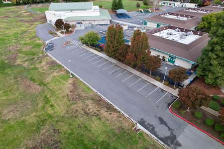 Los Paseos Elementary School Kinder Parking Area in San Jose