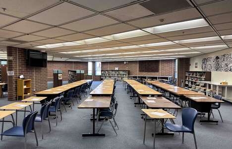 Nampa High School Library in Nampa