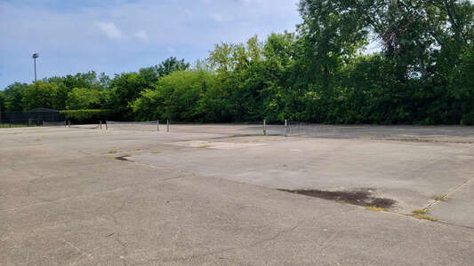 Curie - Marie Sklodowska Curie Metropolitan High School Tennis Courts in Chicago