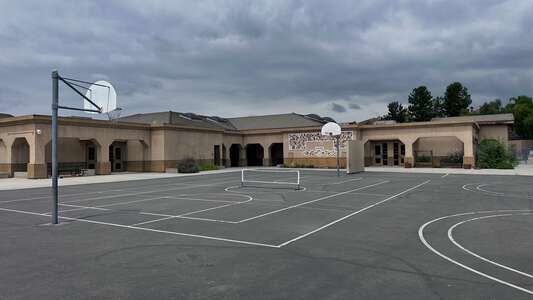 Canyon Vista Elementary School Outdoor Basketball Courts in Aliso Viejo