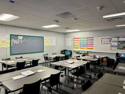 Emmett J. Conrad High School Classroom Standard in Dallas