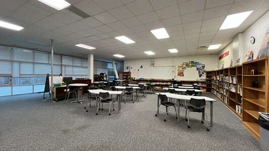 Y.E. Smith Elementary Museum School Media Center in Durham