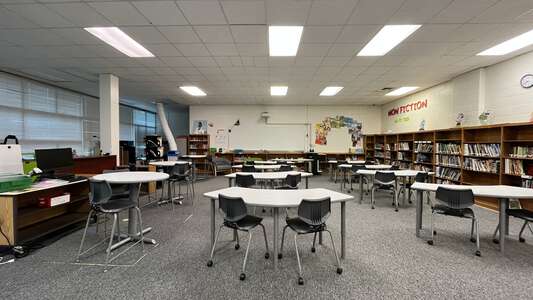 Y.E. Smith Elementary Museum School Media Center in Durham
