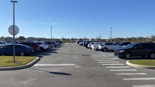Dawson Elementary School (0005) Parking Lot - Staff in Riverview