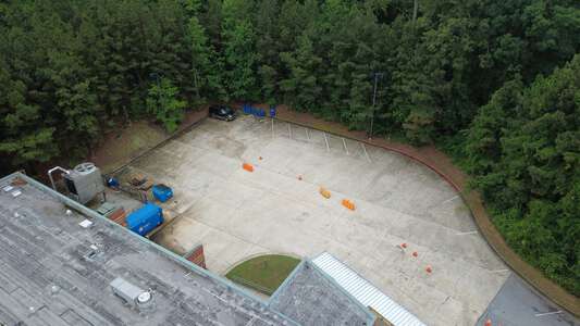 Deerwood Academy Parking Lot - Back in Atlanta 2