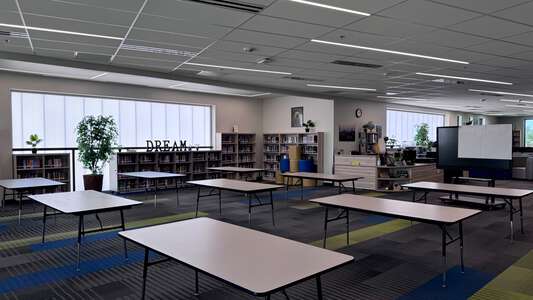 Desert Sunrise High School Library in Maricopa