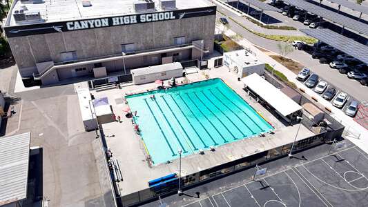 Canyon High School Pool in Anaheim