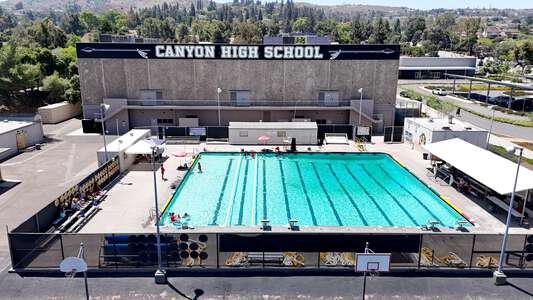 Canyon High School Pool in Anaheim