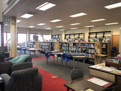 Albany High School Library in Albany