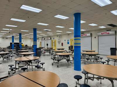 Miami Coral Park Senior High School East Cafeteria in Miami