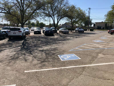 Will C. Wood Middle School Parking Lot in Sacramento