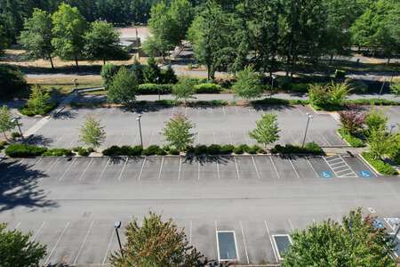 Nikola Tesla STEM High School Parking Lot in Redmond