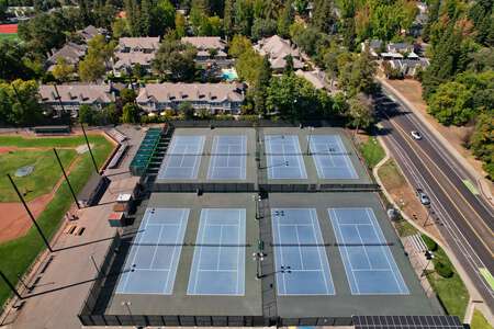 San Ramon Valley High School Tennis Courts in Danville