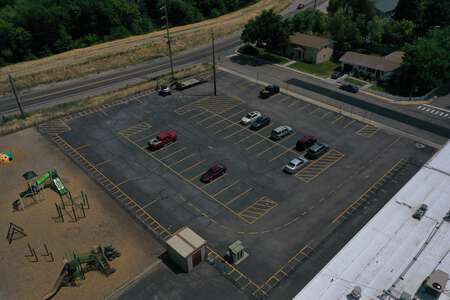 Syringa Elementary School Parking Lot in Pocatello