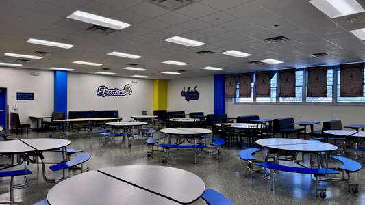 WW Samuell High School Cafeteria in Dallas