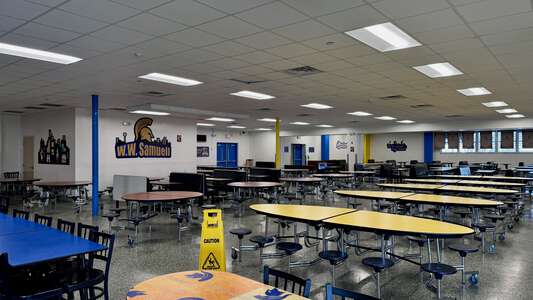 WW Samuell High School Cafeteria in Dallas