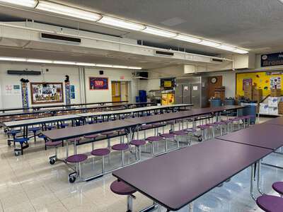 T G Terry Elementary School Cafeteria in Dallas