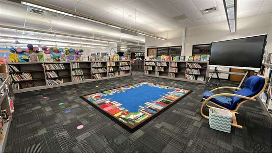 Taylor Elementary School Media Center in Lawrenceville 4