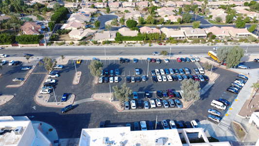 La Quinta High School Parking Lot - Blackhawk Way in La Quinta