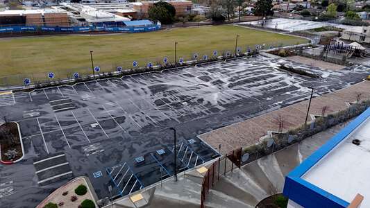 Clairemont Canyons Academy Parking Lot in San Diego 2