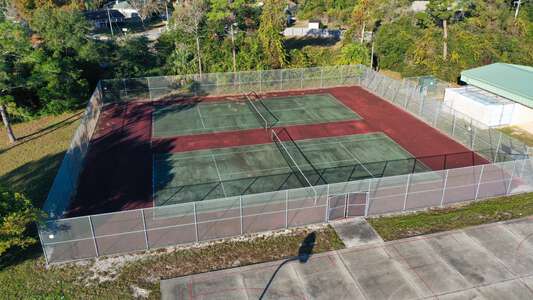 Galaxy Middle School Tennis Courts in Deltona