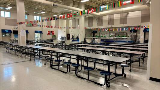 Radloff Middle School Cafeteria in Duluth