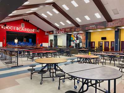 Ocoee Middle School Cafeteria in Ocoee