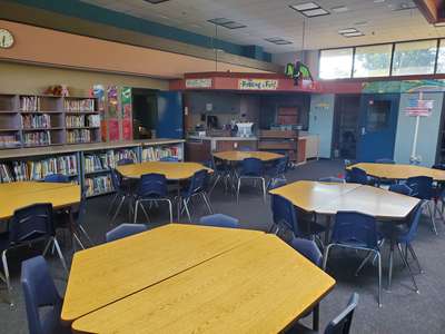 Sugar Hill Elementary School Library in Moreno Valley
