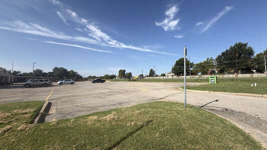 Tinker Elementary School Parking Lot - Front in Oklahoma City 2