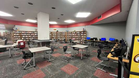 Chico High School Library in Chico