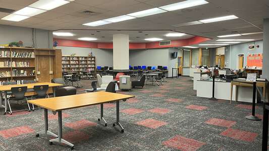 Chico High School Library in Chico