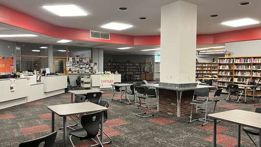 Chico High School Library in Chico