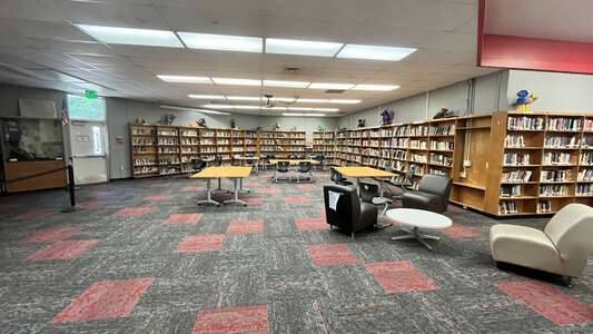 Chico High School Library in Chico