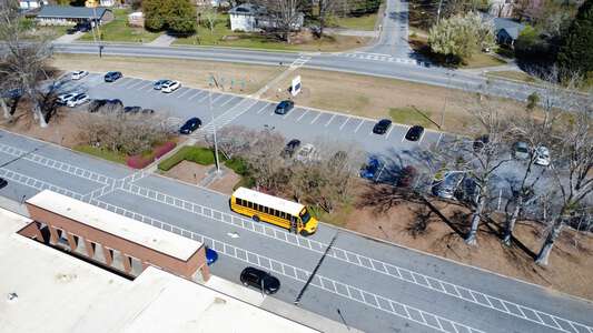 Snellville Middle School Parking Lot - Front in Snellville 2