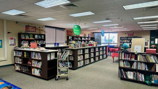 Crowell Elementary School Library in Turlock