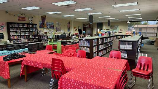 Crowell Elementary School Library in Turlock