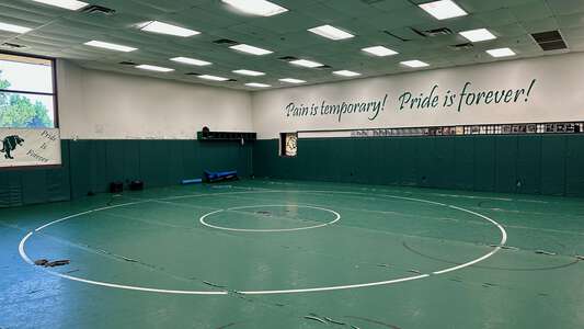 John H. Pitman High School Wrestling Room in Turlock