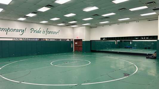 John H. Pitman High School Wrestling Room in Turlock