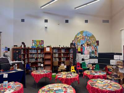 Madison Elementary School Library in Pasadena