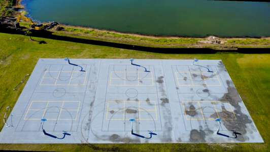 Tocoi Creek High School Outdoor Basketball Courts in St. Augustine 2
