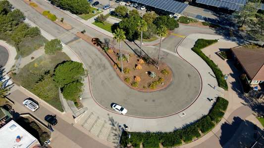 La Costa Canyon High School Parking Lot - Roundabout in Carlsbad