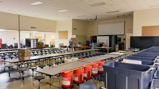 Audubon Elementary School Gym in Baton Rouge
