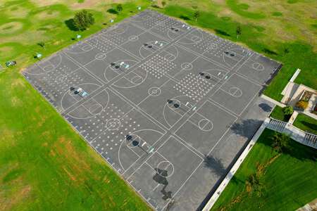 Valley View Middle School Outdoor Basketball Courts in Simi Valley