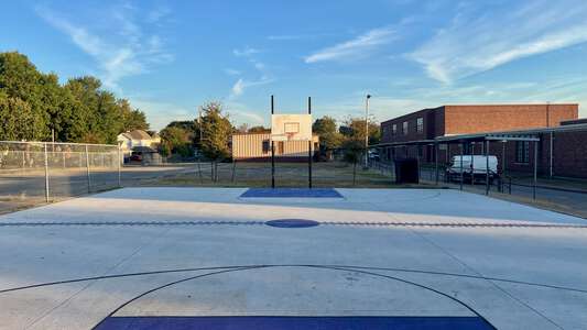 Leila P Cowart Elementary School Outdoor Basketball Courts in Dallas