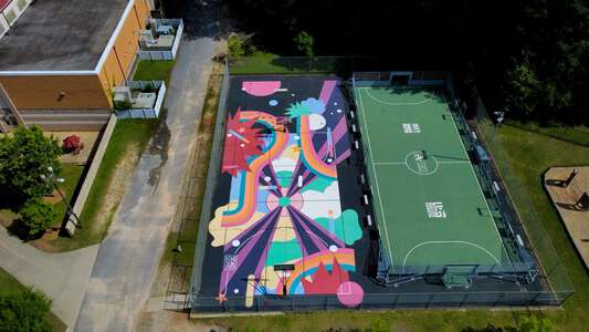 Usher-Collier Elementary School Outdoor Basketball Courts 1 in Atlanta 2