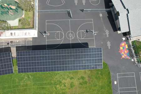 Kimbrough Elementary School Outdoor Basketball Courts in San Diego