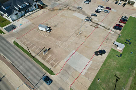 Mansfield ISD Parking Lot - Admin Annex on Broad in Mansfield