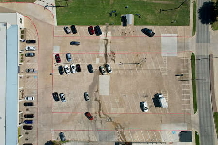 Mansfield ISD Parking Lot - Admin Annex on Broad in Mansfield